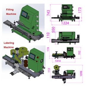 Liquid <strong>Filling</strong> Machine Desktop Automatic Small Essential Oil Perfume Liquid Bottle <strong>Filling</strong> Capping and Labeling Machine