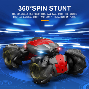 4WD RC Car Toy 2.4G Radio Remote Control Cars RC <strong>Watch</strong> Gesture Sensor Rotation Twist Stunt <strong>Drift</strong> Vehicle Toy for CHildren Kids - Product Image 2
