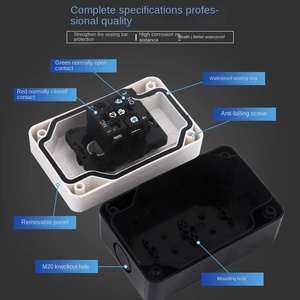 Interruttore a pulsante impermeabile con custodia stazione di controllo elettrico scatola freccia di arresto destra sinistra - Product Image 5