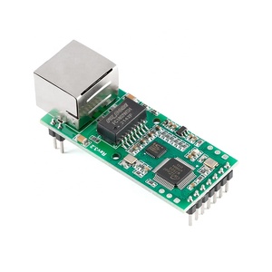 FS100P Pin S Puerto serie Ethernet TTL a RJ45 Puerto de red Transmisión dual Módulo de red MCU - Product Image 2