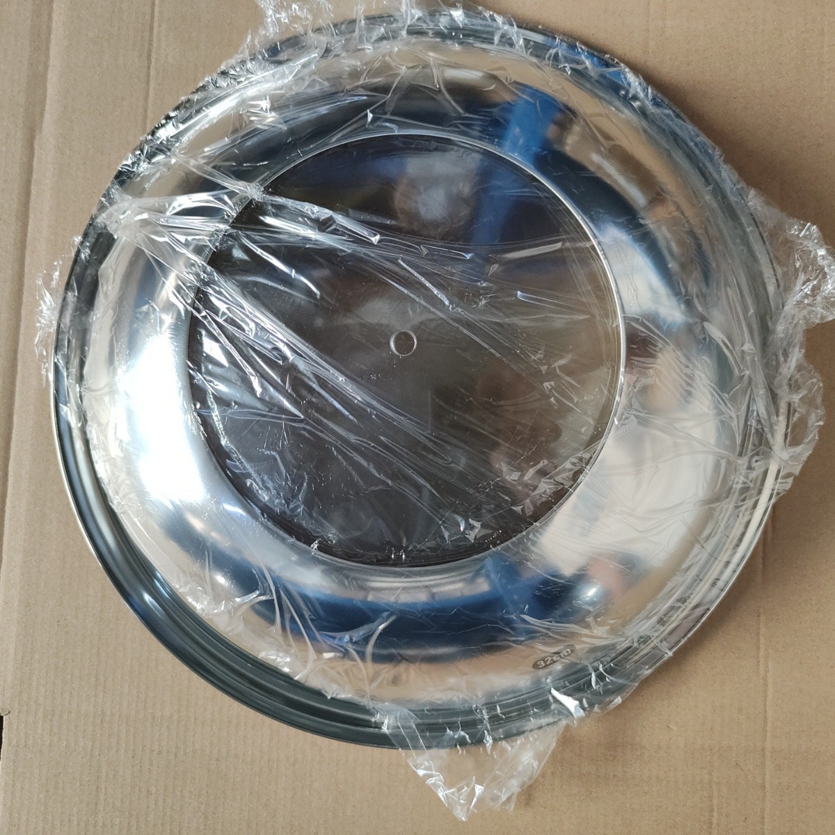 (Single glass lid, no cap) Wok lid, 36cm