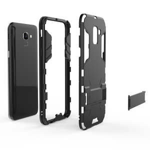 2 in 1 sert arka kapak Samsung galaxy J4 2018 j6 2018 cep telefonu combo kılıfları kabuk cep telefonu kılıfı - Product Image 2