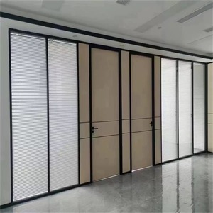 Profilo divisorio ufficio moderno singolo e doppio strato in alluminio per dividere il profilo di alluminio divisorio Spacesoffice - Product Image 3