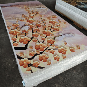High Gloss Plastic Material UV Board 3D Printing Decorative Board PVC Marble Sheet - Product Image 6