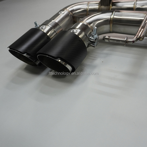 <span class=keywords><strong>BMW</strong></span> M850/M850i 4.4.4tt 2020-2024 paslanmaz çelik egzoz borusu susturucu için fabrika Valvetronic egzoz Catback RC sistemi ile