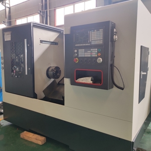 Torno CNC de eje X y eje Z, máquina de torneado, herramienta de vida, torno cnc de 2 ejes con sistema de control FANUC - Product Image 3
