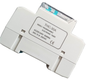 IGERCN THC-30A programmier barer Mini-Digital-LCD-Zeit schalter 24-Stunden-Wochen-Timer Din Rail Mounted Relay 220V 230V Elektronischer Timer