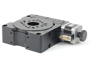 High Quality Diameter 100mm Rotary <strong>Table</strong> Small Revolving <strong>Table</strong> Electric Rotary Stage 360 Degree Hollow Rotary <strong>Table</strong> - Product Image 2