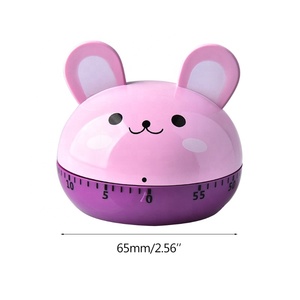 Cartoon rotierende Timer Tischplatte Ring Küchen uhr manuell rotierende mechanische Timer - Product Image 5