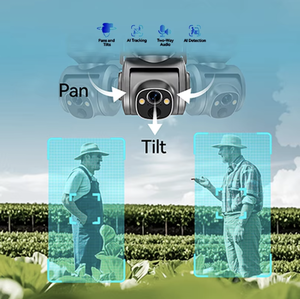 Wireless impermeabile telecamera di sicurezza solare per la casa 4G di rete di visione notturna CMOS opzione sensore per la scheda di memoria Cloud di archiviazione dati - Product Image 6
