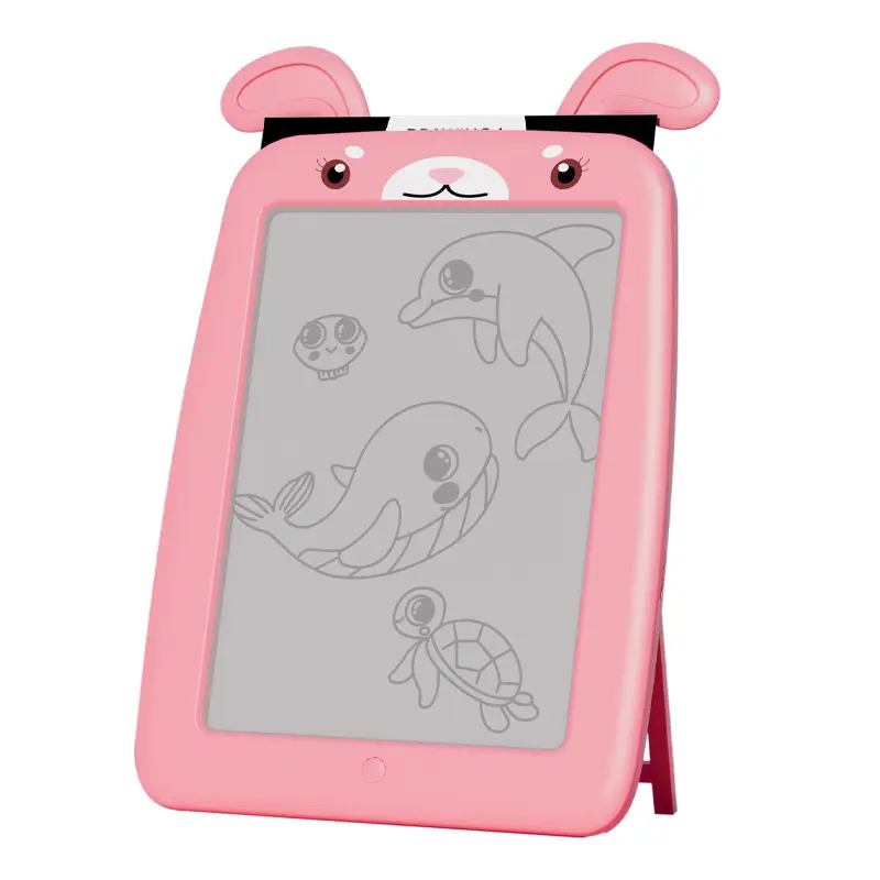 LCD-Schreibtafel, Rabbit Doodle Drawing Tablet Pad Lösch bares wieder verwendbares elektronisches Lernspiel zeug für Kleinkinder