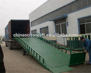 Adjustable Hydraulic Mobile <strong>Container</strong> <strong>Loading</strong> Ramp for Warehouse Yard With a Capacity of 5 to 15 Tons - Product Image 5