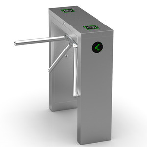 Treppiede tornello di controllo di accesso RFID barriera cancello semiautomatico mezza altezza di sicurezza - Product Image 2