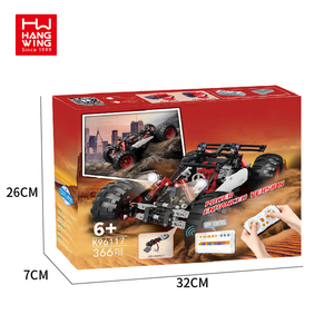 350PCS Remote Control <strong>Programming</strong> Version of the Red Devil Climbing Car <strong>Building</strong> Blocks Sets Electric Rc Radio Toys for Kids - Product Image 6