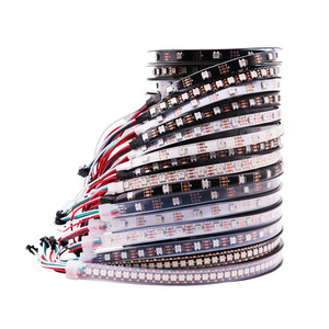 5V WS2812B striscia Led indirizzabile Smart Pixel RGB WS2812 IC 144Led Pixel RGBIC colore magico SMD 5050 2812 Smart striscia di luce Led - Product Image 1
