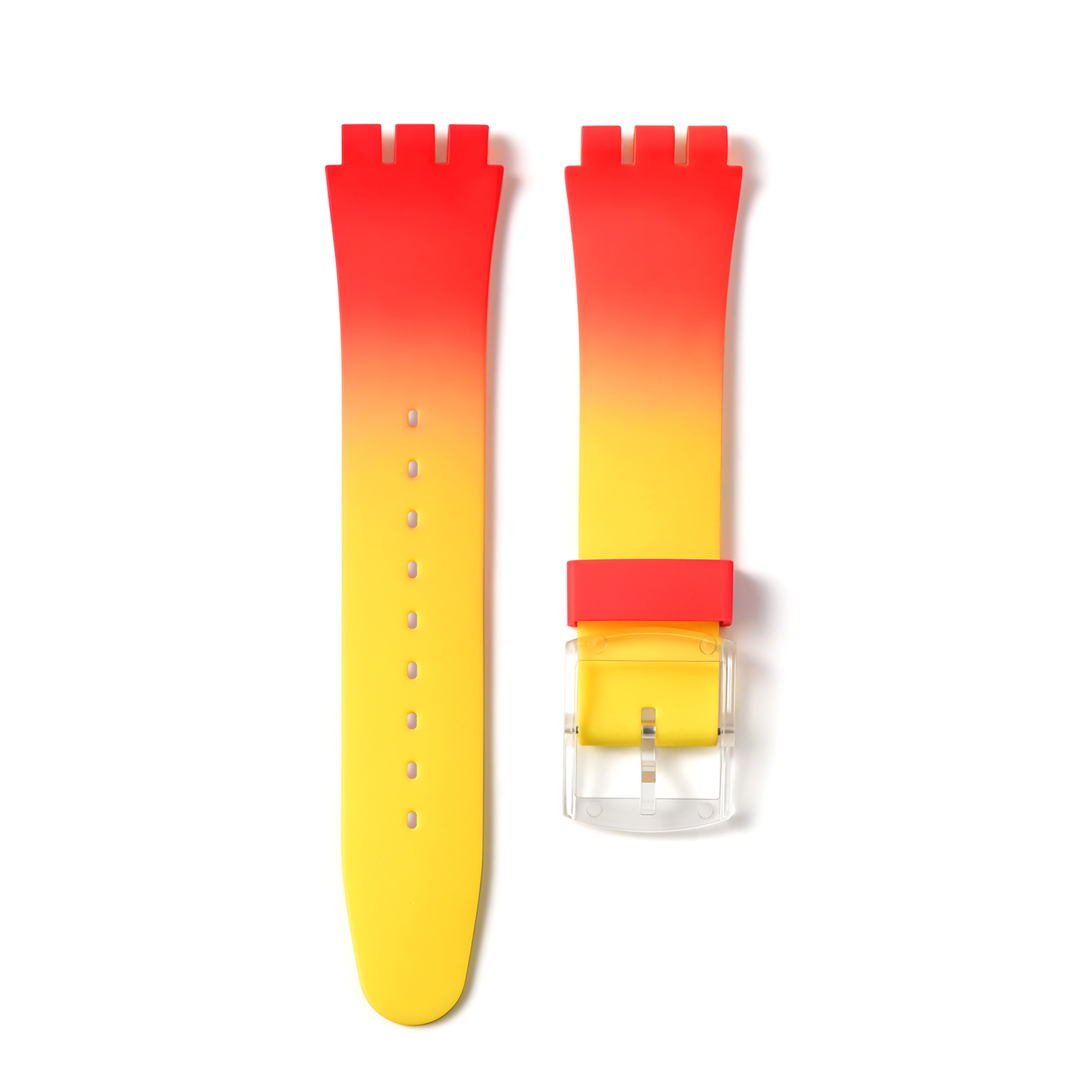 Couleur orange-jaune progressive