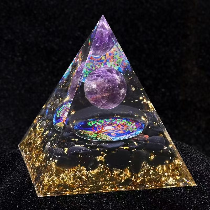 Amethyst+Obsidian Gravel
