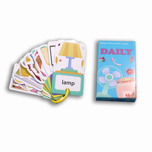 Factory Customized Children's Learning Graphics <strong>Memory</strong> Cards Playing Marker Set Printing Coloring Card Box <strong>Flash</strong> Cards - Product Image 1
