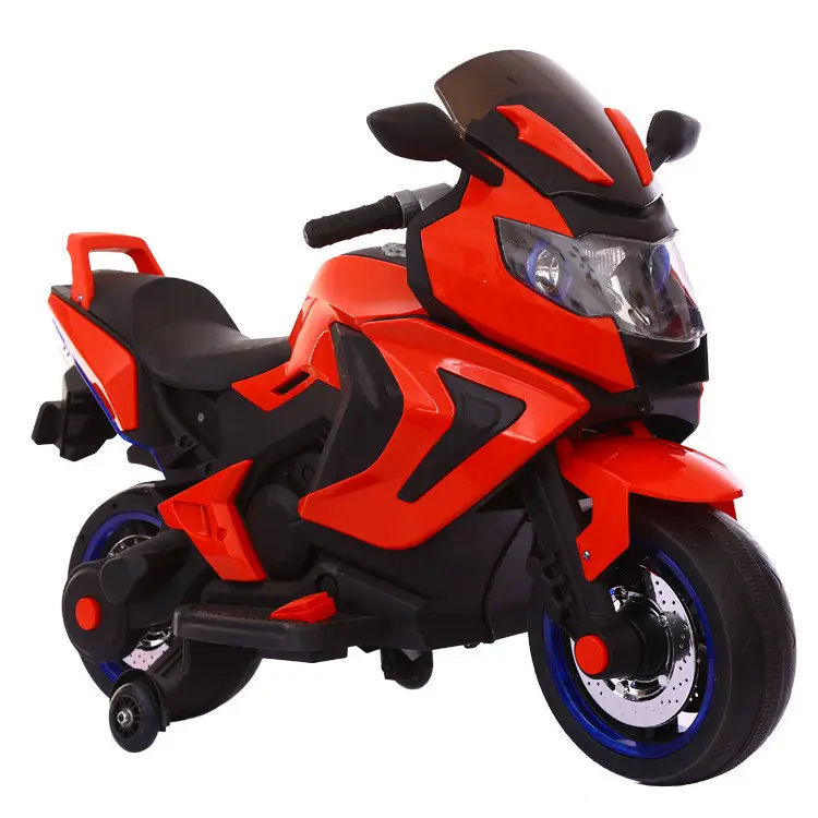 थोक 12v रिचार्जेबल बैटरी इलेक्ट्रिक मोटरबाइक बच्चों मोटरसाइकिल खिलौना कार बड़े बच्चों के लिए बिक्री पर सवारी बाइक