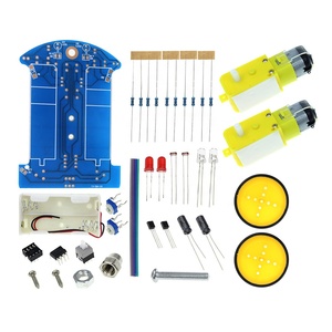 D2-1 intelligente Roboter Auto Kit Hindernis vermeidung Tracking Auto Zubehör für Arduino DIY elektronische Spielzeug produktion Lernen
