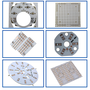 หลอดไฟ LED พลังงานแสงอาทิตย์12V ac/dc แบบยืดหยุ่น OEM แผงวงจร PCB แกนโลหะสีเขียวส่วนประกอบ mcpca - Product Image 2