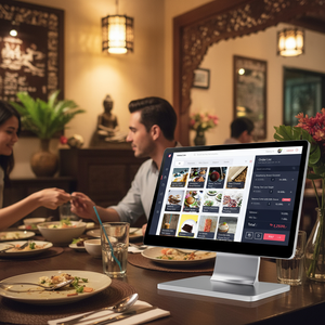 <span class=keywords><strong>Windows</strong></span> POS thiết bị đầu cuối với máy in hệ thống POS cho cửa hàng bán lẻ giá rẻ tiền mặt đăng ký với Wi-Fi 6 và 1080p hiển thị cho bán - Product Image 2