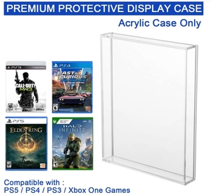 PS3 PS5 PS4และ Xbox กรณีเกมหนึ่งกล่องอะคริลิคใสสำหรับวิดีโอเกมเคสป้องกัน - Product Image 3