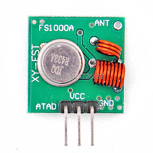 TX RX 433mh ricevitore trasmettitore 433Mhz RF modulo trasmettitore e ricevitore 5V DC 433MHZ Wireless S - Product Image 3