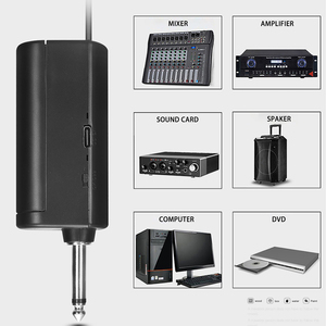 GAW-107B UHF FM Wireless <strong>Microphone</strong> Portable Receiver Built-in 5-speed Volume Adjustment Wireless <strong>Microphone</strong> - Product Image 3