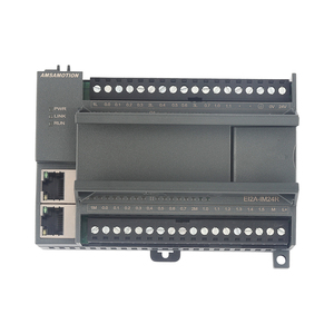 Amsamotion EtherNet/IP Remote Distributed IO <strong>PLC</strong> <strong>Module</strong> Digital 14I 10O Signal Acquisition EI2A-IM24R IM24TP Dual Network Switch - Product Image 2