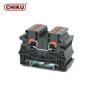 <strong>Push</strong> in <strong>Terminal</strong> Wire Connector Combined <strong>Push</strong> in <strong>Spring</strong> Quick Wiring Din Rail <strong>Terminal</strong> <strong>Block</strong> - Product Image 2