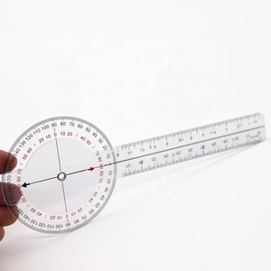 8 inç ortak profesyonel sağlık cetvel plastik esnek tıbbi goniometre cetvel fiyat - Product Image 5