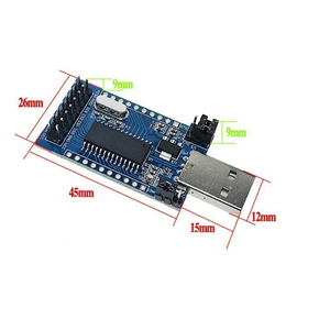 CH341 un programmatore USB A UART IIC SPI I2C convertitore A porte parallele A bordo indicatore di funzionamento modulo di bordo - Product Image 6