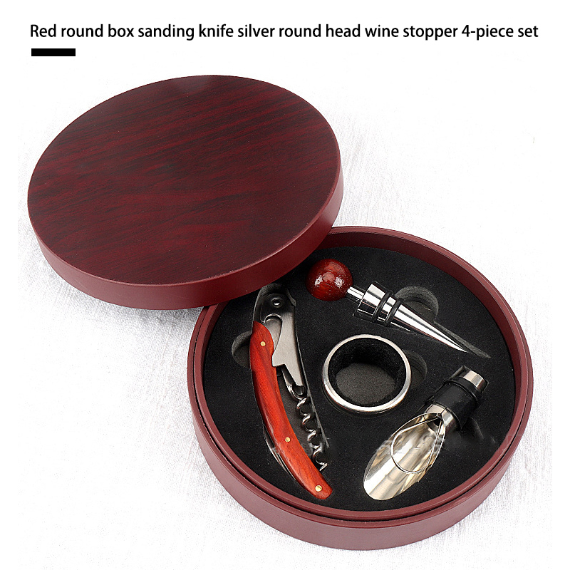 Red round box