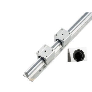 Direct From Manufacturer Custom Length Aluminum SBR Base Round <strong>Rail</strong> with PLC <strong>Guide</strong> Slide Straight Motion - Product Image 2