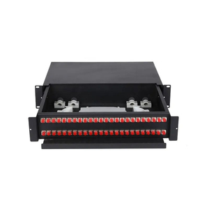 FTTH Sliding <strong>Type</strong> 2U Distribution Frame 19 Inch 24 48 72 Port Rack Mount Fiber Optic <strong>Patch</strong> <strong>Panel</strong> - Product Image 1