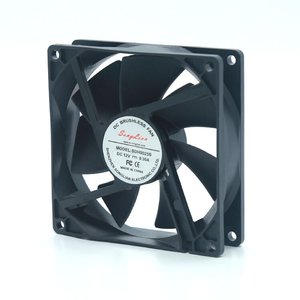 Radiador Ventilador Elétrico DC 24V Micro <span class=keywords><strong>USB</strong></span> Dustproof 92x92x25mm Ventiladores de Fluxo Axial Impermeável IP56