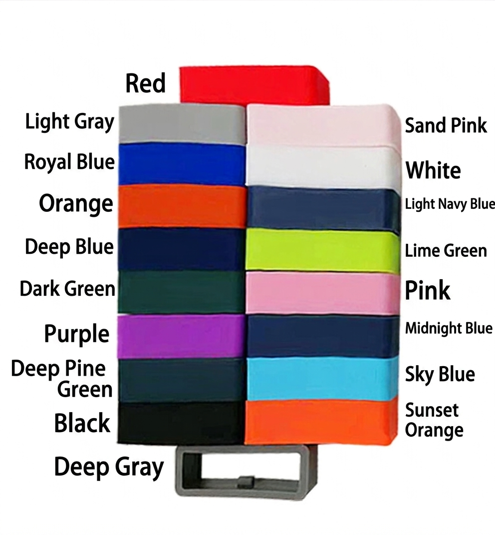 Personnel de contact de couleurs mélangées pour confirmer la couleur