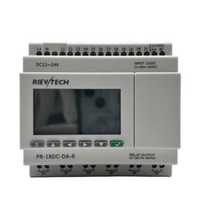 プログラム可能なリレーRievtech PLC PR-18DC-DA-R(V2) プログラマブルロジックコントローラPLC - Product Image 1