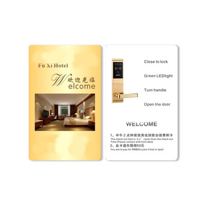定制加密智能NFC钥匙卡13.56Mhz M1K酒店门禁钥匙rfid卡 - Product Image 3