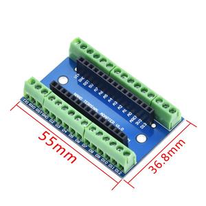 TZT NANO V3.0 scheda di espansione adattatore terminale Controller NANO IO Shield piastra di estensione semplice per Arduino AVR ATMEGA328P - Product Image 2