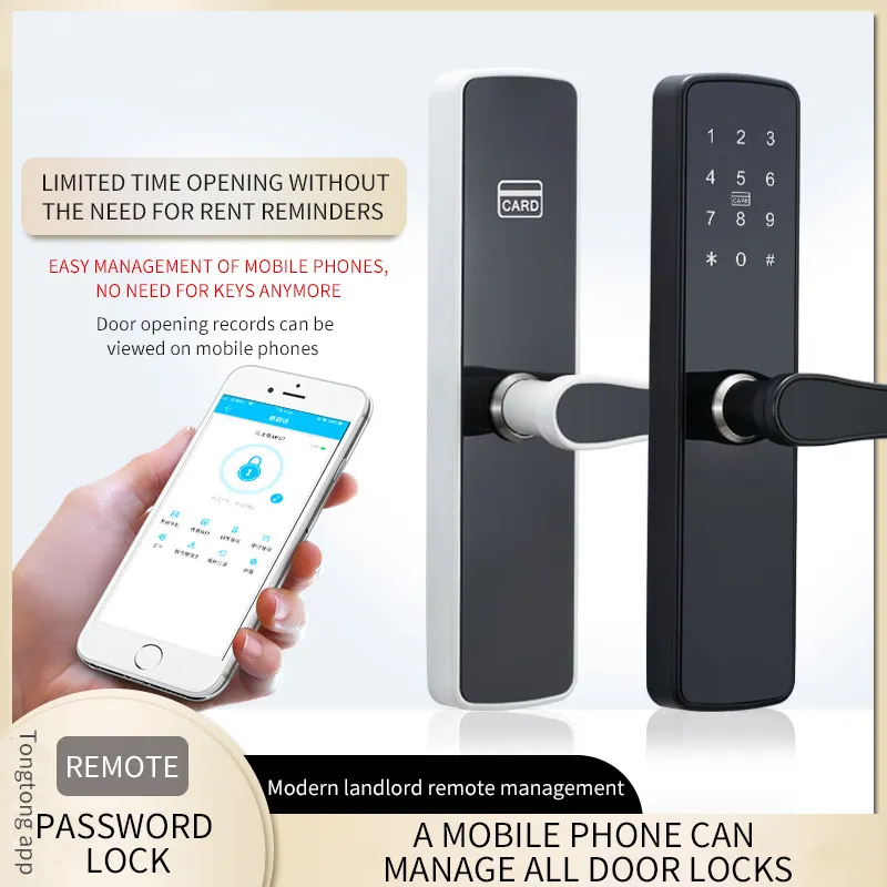 Aidmi vân tay Keyless cửa thông minh xử lý khóa khóa thông minh cho nhôm Ổ khóa cửa cho cửa ra vào với bàn phím với dấu vân tay