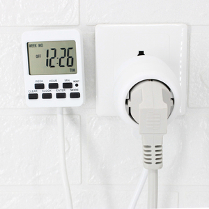 2023 a lunga distanza Timer digitale LCD digitale giornaliero settimanale programmabile Timer elettronico con batteria ricaricabile per la casa - Product Image 3