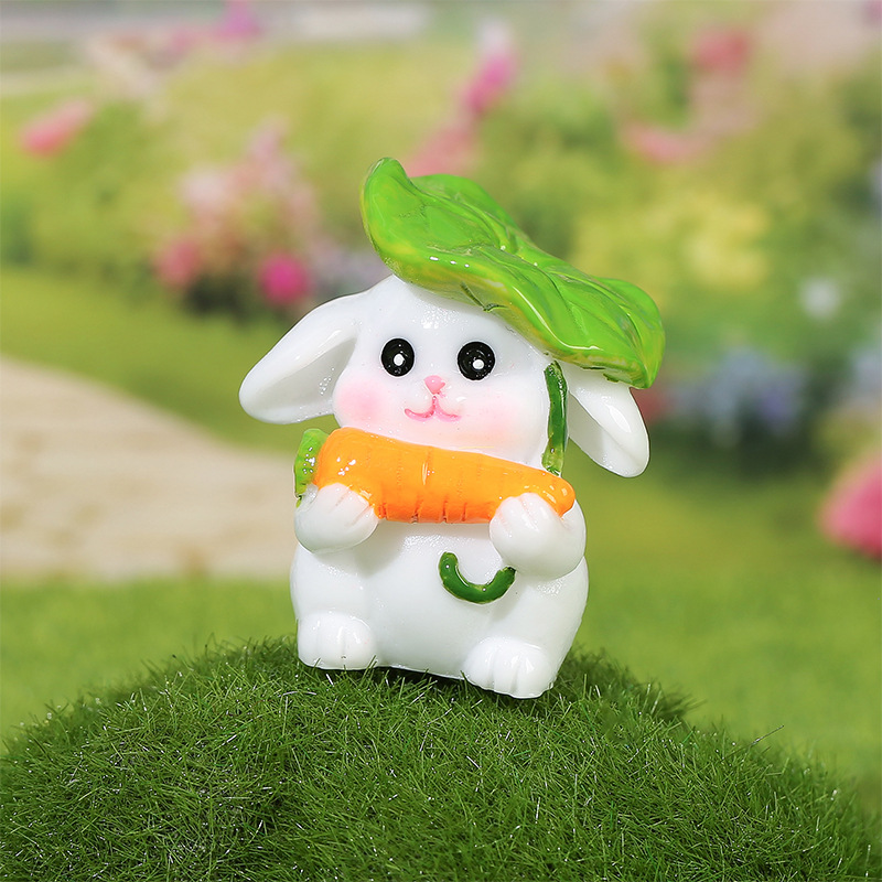 Lotus leaf rabbit
