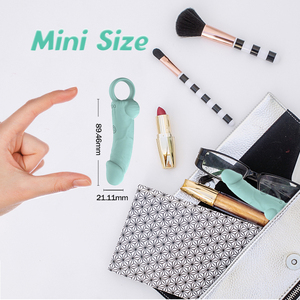 YLove kadın oyuncakları Mini yapay penis masaj silikon ABS 10 titreşimli fonksiyonlar yumuşak USB şarj edilebilir vibratörler - Product Image 3