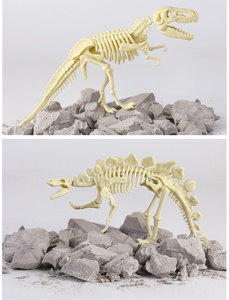 Kit de excavación de dinosaurios para niños, modelo de esqueleto, fósil - Product Image 5