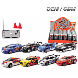 2010BミニRcカー1:58スケール4CHミニRCレーシングカーミニRCカー (コーラ缶付き) - Product Image 1