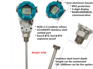 UTI6 Control de calor MODBUS RS485 Sensor de temperatura - Product Image 2