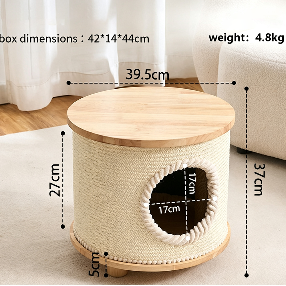 Tabouret-lit pour chat