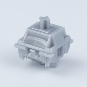 GATERON hızlı teslimat yüzlü gümüş anahtarı tam POM malzeme 105 adet ön-lubed 45gf 5Pin özelleştirilmiş mekanik klavye anahtarı - Product Image 2